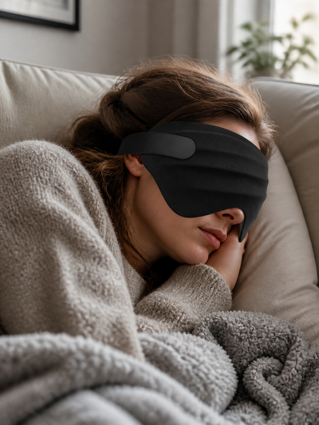 LockMask afternoon nap scene
